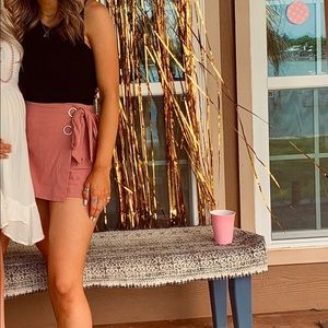 Pink skort. Size small. Worn once.